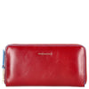 Piquadro Blue Square - Portafoglio donna 12cc 18 cm RFID (red)