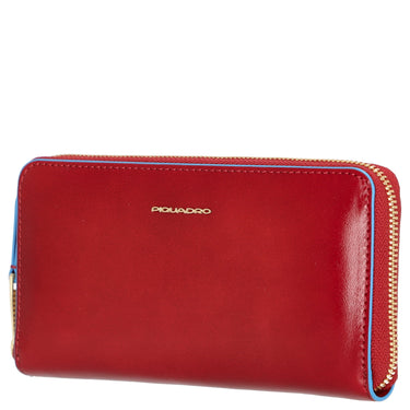 Piquadro Blue Square - Damengeldbörse 12cc 18 cm RFID (red) - Ansicht 3