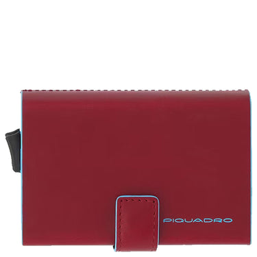 Piquadro Blue Square - Kreditkartenetui 10cc 10 cm RFID (red) - Markenkoffer