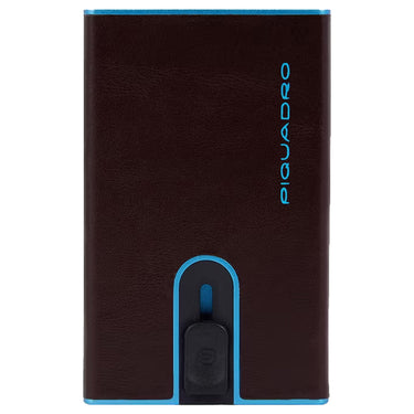 Piquadro Blue Square - Kreditkartenetui 11cc 10 cm RFID (mahogany) - Markenkoffer