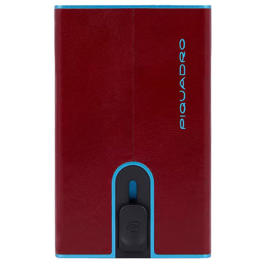 Piquadro Blue Square - Kreditkartenetui 11cc 10 cm RFID (red) - Markenkoffer