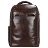 Piquadro Blue Square - Zaino 14" 38 cm (mahogany)