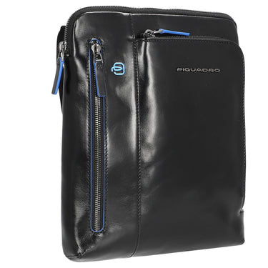 Piquadro Blue Square - Schultertasche 24.5 cm (black) - Ansicht 5
