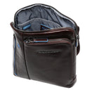 Piquadro Blue Square - Schultertasche 24.5 cm (mahogany) - Markenkoffer