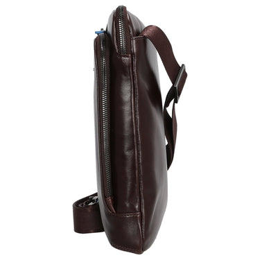 Piquadro Blue Square - Schultertasche 24.5 cm (mahogany) - Markenkoffer