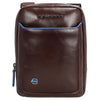 Piquadro Blue Square - Borsa a tracolla 22 cm (mahogany)