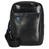 Piquadro Blue Square - Borsa a tracolla 23 cm (black)