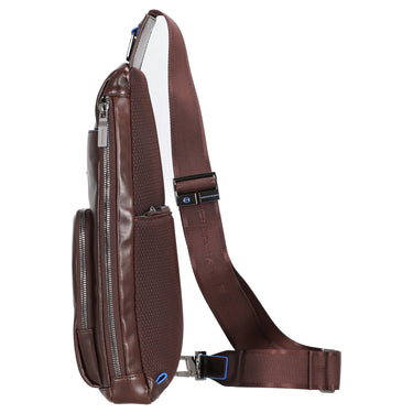Piquadro Blue Square - Umhängetasche 36 cm (mahogany) - Ansicht 3