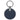 Porsche Design Circle - Schlüsselanhänger 9 cm (dark blue) - Markenkoffer