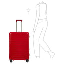 Porsche Design Roadster Hardcase - 4 - Rollen - Trolley L 75 cm erw. (carmine red shiny) - Markenkoffer