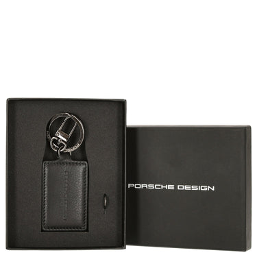 Porsche Design Square - Schlüsselanhänger 10 cm (black) - Markenkoffer