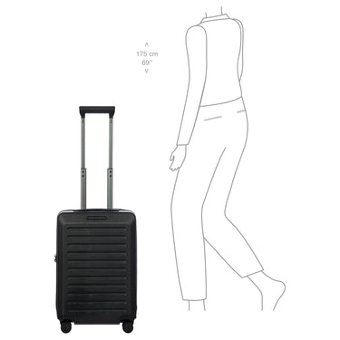 Porsche Design Voyager - 4 - Rollen - Kabinentrolley S 55 cm (black) - Markenkoffer