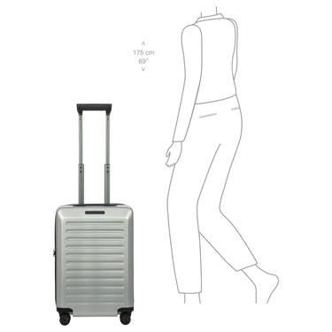 Porsche Design Voyager - 4-Rollen-Kabinentrolley S 55 cm (silver) - Ansicht 8