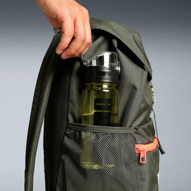 Puma Phase Hooded 20 - Rucksack 46.5 cm (dark olive - glowing red) - Markenkoffer