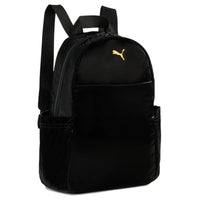 Puma UP - Rucksack Small 37 cm (black - metallic gold logo) - Markenkoffer