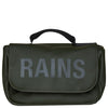 Rains Texel - Beauty Case da Appendere 27 cm (verde)
