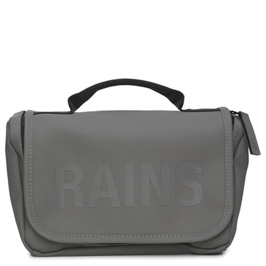 Rains Texel - Kulturbeutel zum Aufhängen 27 cm (grey) - Markenkoffer