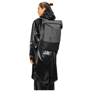 Rains Trail Rolltop - Rucksack 15" 47 cm (grey) - Markenkoffer