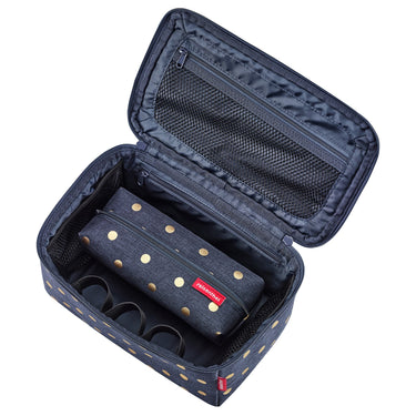 reisenthel beautycase set - Geschenkset 2tlg. (metallic dots blue) - Markenkoffer