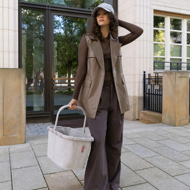 reisenthel carrybag - Einkaufskorb (cord grey) - Markenkoffer