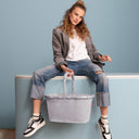 reisenthel carrybag - Einkaufskorb (cord grey) - Markenkoffer