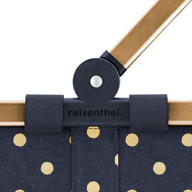 reisenthel carrybag - Einkaufskorb (frame metallic dots blue) - Markenkoffer