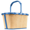 reisenthel carrybag - Cestino per la spesa (frame raffia blue)