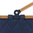 reisenthel carrybag xs - Einkaufskorb 21 cm (frame rhombus midnight gold) - Markenkoffer
