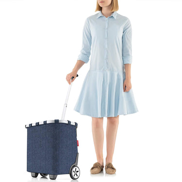 reisenthel carrycruiser - Einkaufstrolley 47.5 cm (herringbone dark blue) - Ansicht 5
