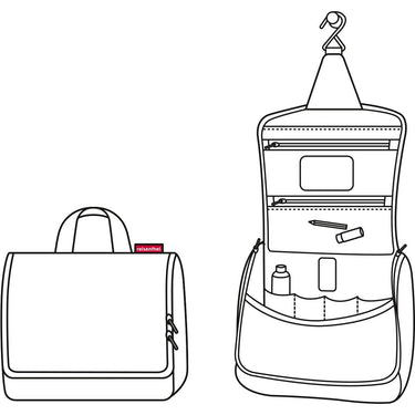 reisenthel cosmetics toiletbag - Kulturbeutel 20 cm (twist silver) - Ansicht 4