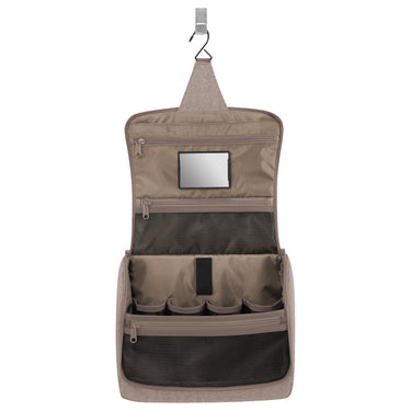 reisenthel cosmetics toiletbag XL - Kulturbeutel 28 cm (herringbone mokka) - Markenkoffer