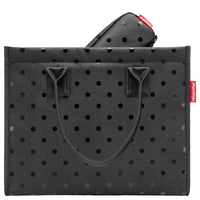 reisenthel Daily Shopper - Geschenkset 2 tlg. (glossy dots black) - Markenkoffer