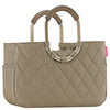 reisenthel loopshopper M - Shopper 40 cm (motivo rombo olive)