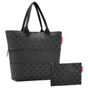 reisenthel shopper e1 - Geschenkset 2 tlg. (glossy dots black) - Markenkoffer