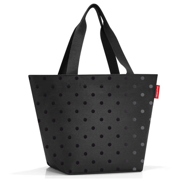 reisenthel shopper M - Shopper 51 cm (glossy dots black) - Markenkoffer