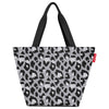 reisenthel shopper M - Borsa shopper 51 cm (leo nero)