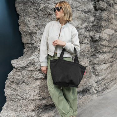 reisenthel shopper M - Shopper 51 cm (mesh black) - Markenkoffer