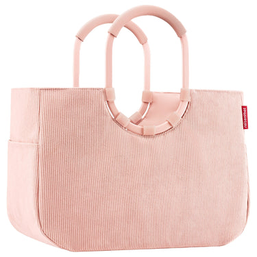 reisenthel shopping loopshopper L - Einkaufstasche mit Bügel 46 cm (cord blush) - Markenkoffer