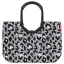 reisenthel shopping loopshopper L - Einkaufstasche mit Bügel 46 cm (frame leo nero) - Markenkoffer