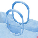 reisenthel shopping loopshopper L - Einkaufstasche mit Bügel 46 cm (frame twist powder blue) - Markenkoffer
