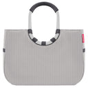 reisenthel shopping loopshopper L - Einkaufstasche mit Bügel 46 cm (herringbone grey) - Markenkoffer