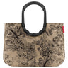 reisenthel shopping loopshopper L - Einkaufstasche mit Bügel 46 cm (jacquard brown) - Markenkoffer