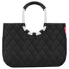 reisenthel shopping loopshopper L - Borsa da shopping con manico 46 cm (rhombus black)