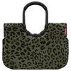 reisenthel shopping loopshopper L - Borsa per la spesa con manico 46 cm (teddy leo olive)
