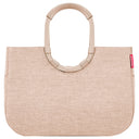 reisenthel shopping loopshopper L - Einkaufstasche mit Bügel 46 cm (twist coffee) - Markenkoffer