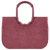 reisenthel shopping loopshopper L - Einkaufstasche mit Bügel 46 cm (twist maroon)