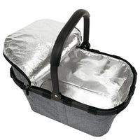 reisenthel thermo carrybag ISO - Einkaufskorb mit Kühlfunktion 29 cm (twist silver) - Ansicht 3