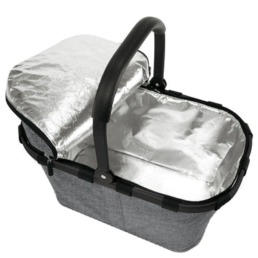reisenthel thermo carrybag ISO - Einkaufskorb mit Kühlfunktion 29 cm (twist silver) - Markenkoffer