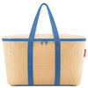 reisenthel thermo coolerbag - Borsa termica 44.5 cm (raffia blue)