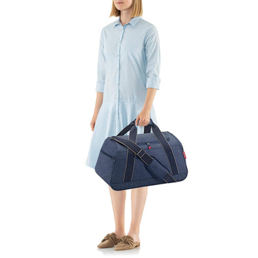 reisenthel travelling activitybag M - Reisetasche 54 cm (herringbone dark blue) - Markenkoffer